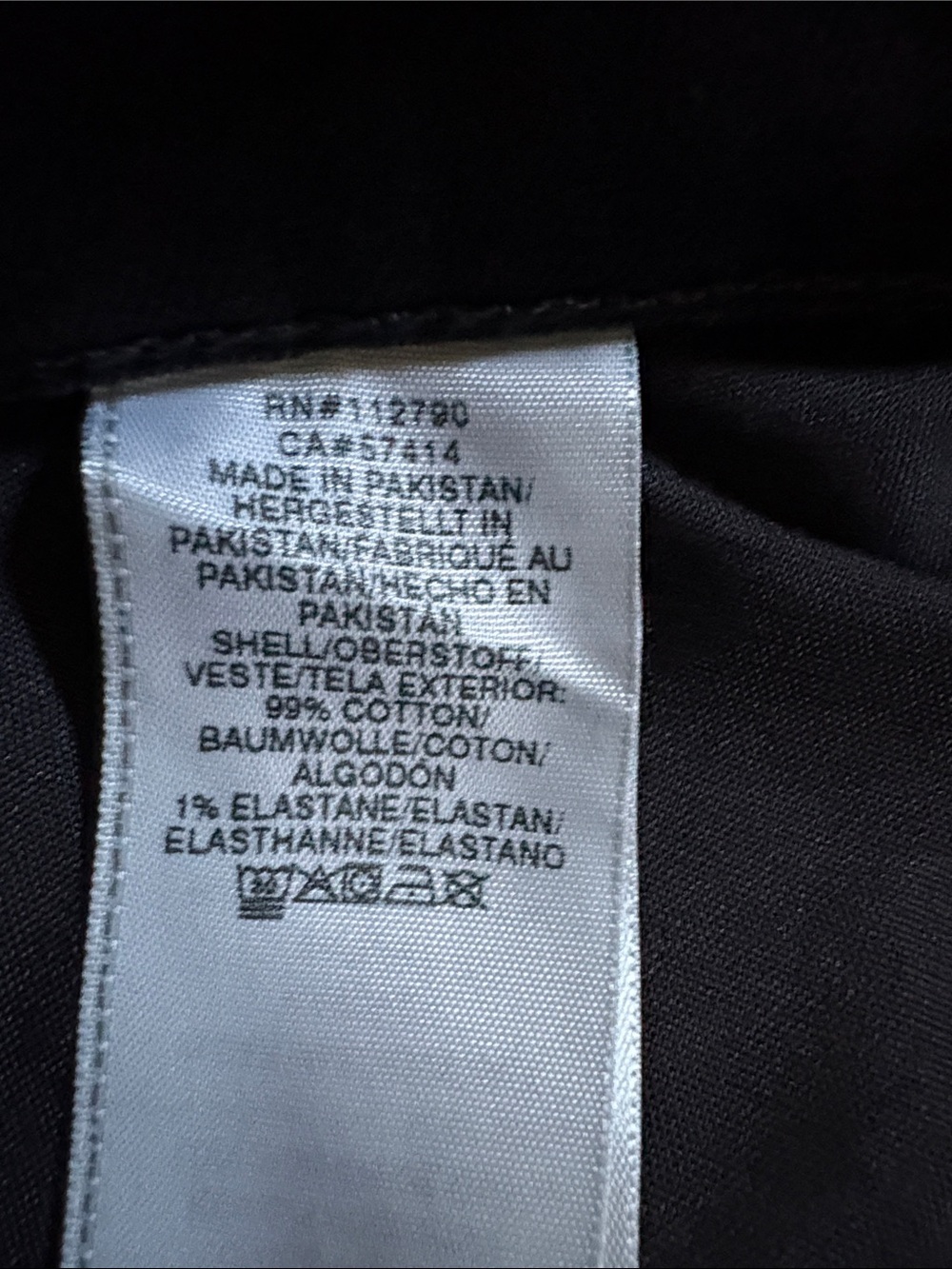True Religion Men’s Black Straight Jeans with Flap Pocket - Picture 4 of 4